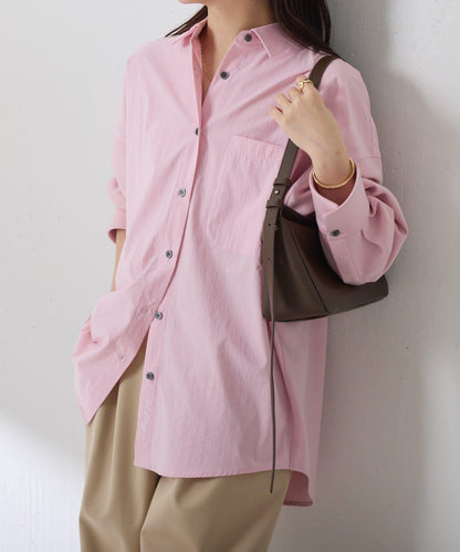 【冬季可穿】拼接設計襯衫