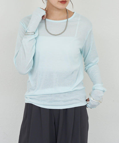 透視長袖T恤