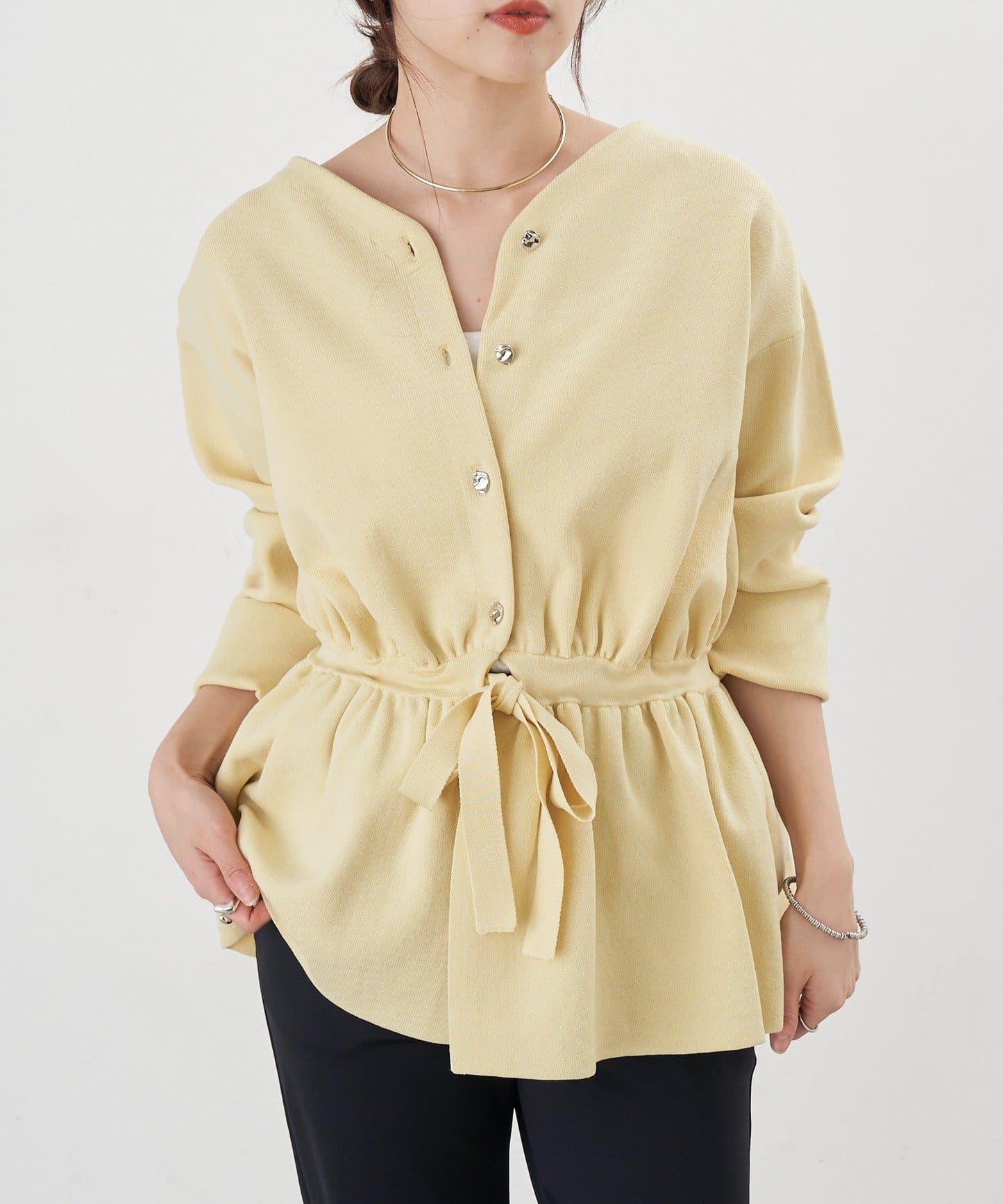 【26SS】3WAY荷葉邊開衫