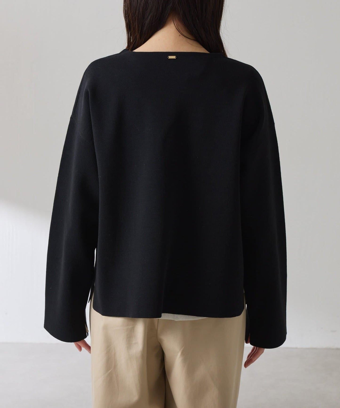 【顯瘦◎】V領巴斯克針織衫