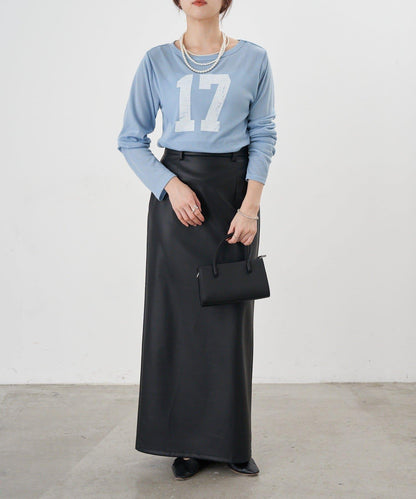 【26SS】數字印花長袖T恤