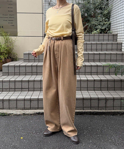 【接觸冷感/吸水速幹】基礎透視長袖T恤