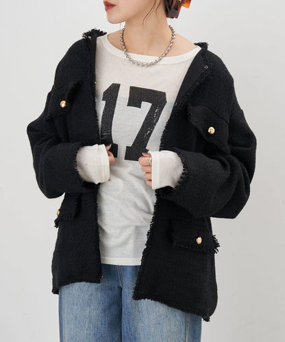 【26SS】數字印花長袖T恤