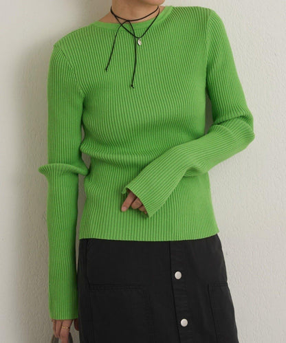 雙拉鍊羅紋開衫