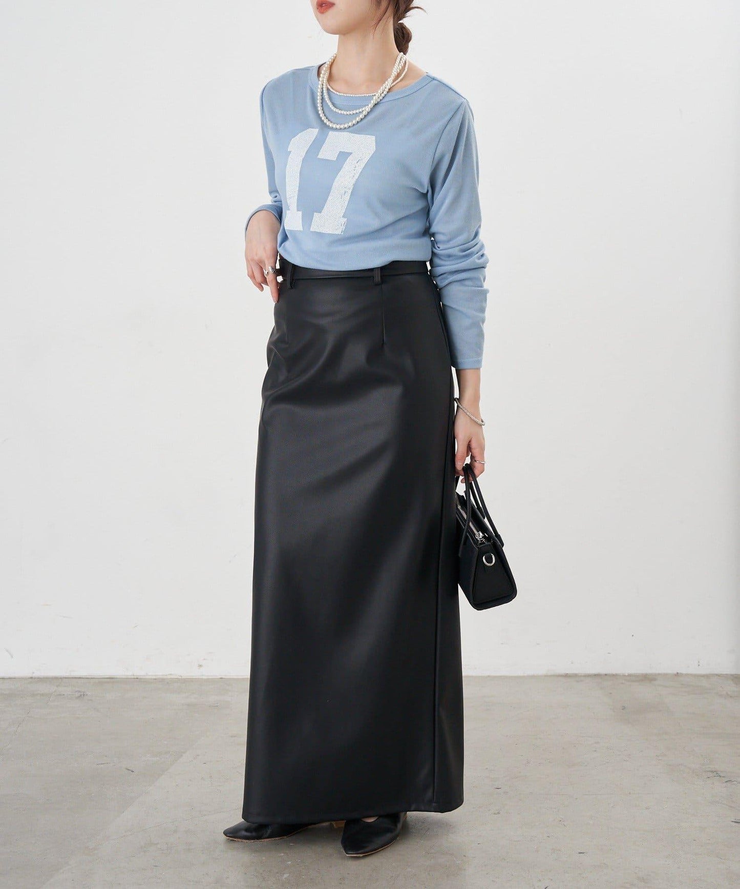 【26SS】數字印花長袖T恤