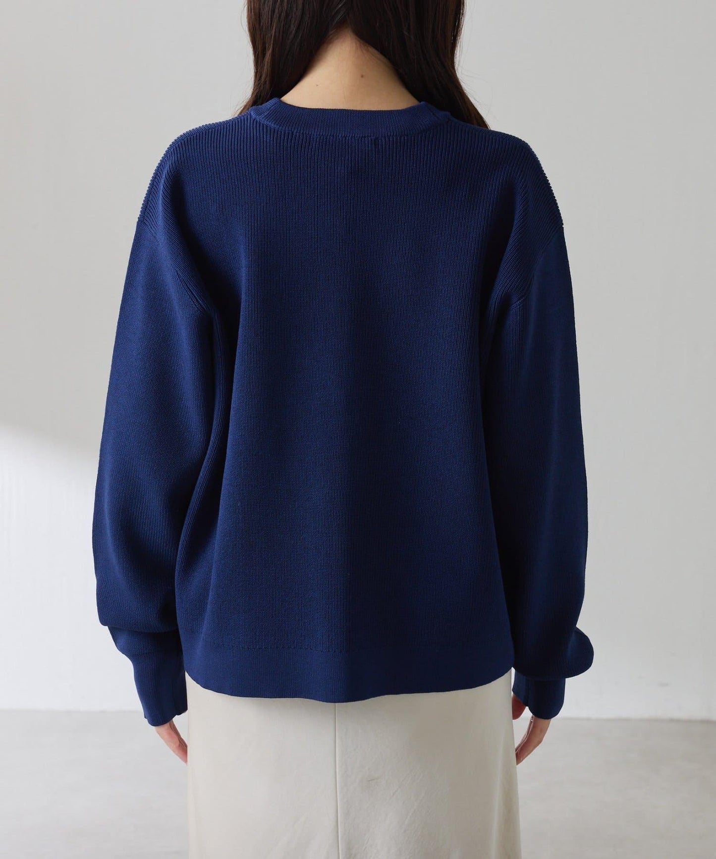 【腰部遮蓋】亮面紐扣開衫