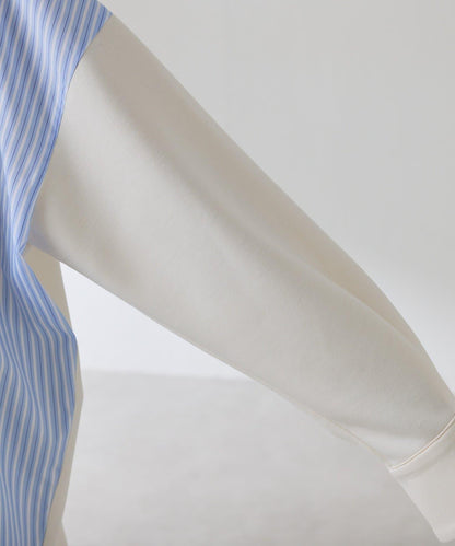 【冬季可穿】拼接設計襯衫