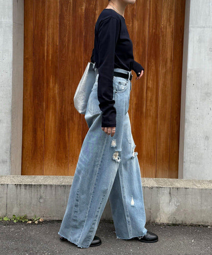 【接觸冷感/吸水速幹】基礎透視長袖T恤