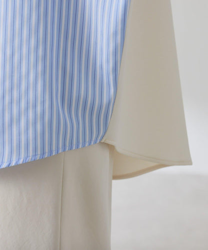 【冬季可穿】拼接設計襯衫