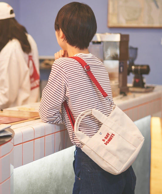 B-DAY DONUTS 帆布兩用迷你托特包