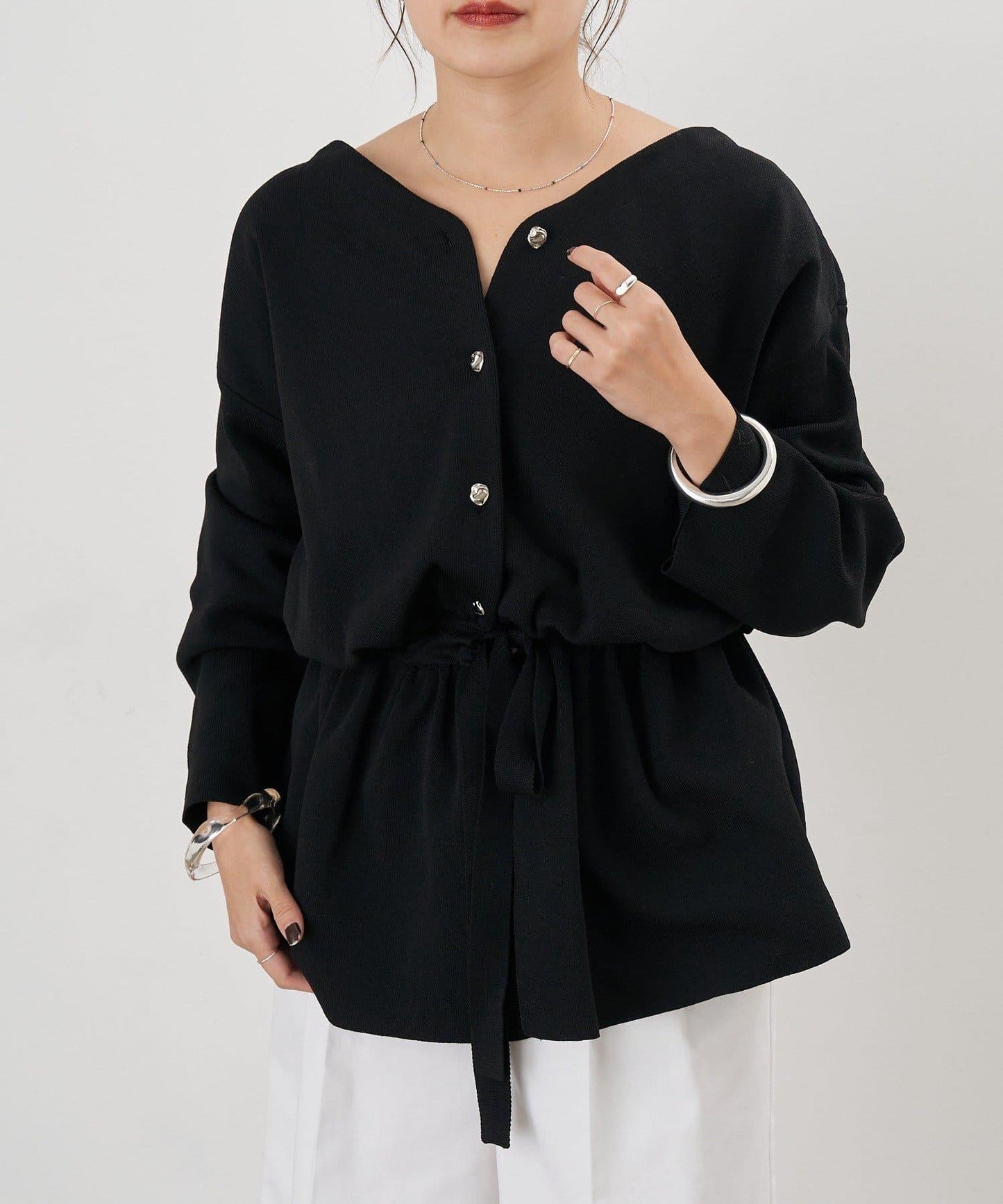 【26SS】3WAY荷葉邊開衫