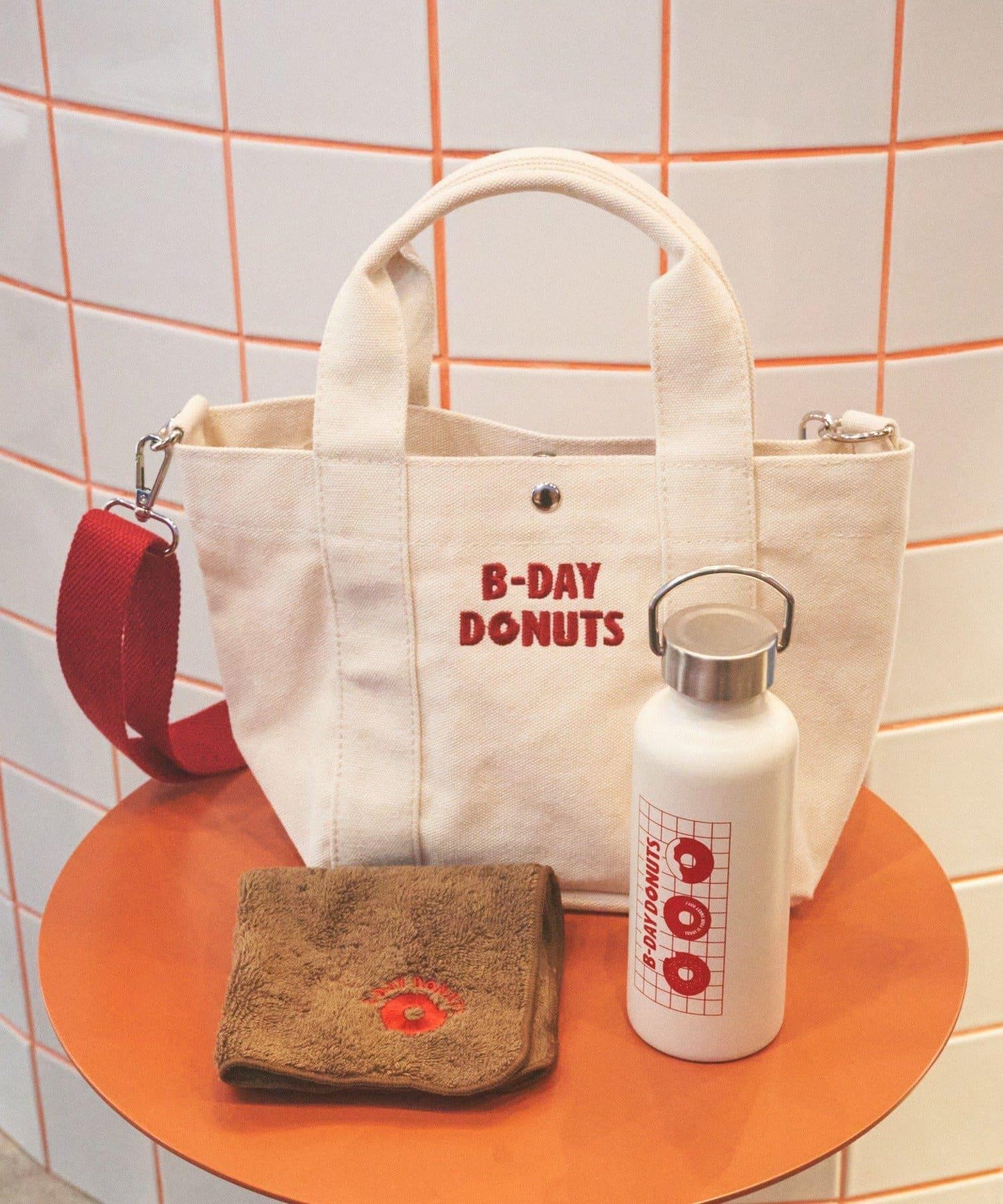 B-DAY DONUTS 帆布兩用迷你托特包