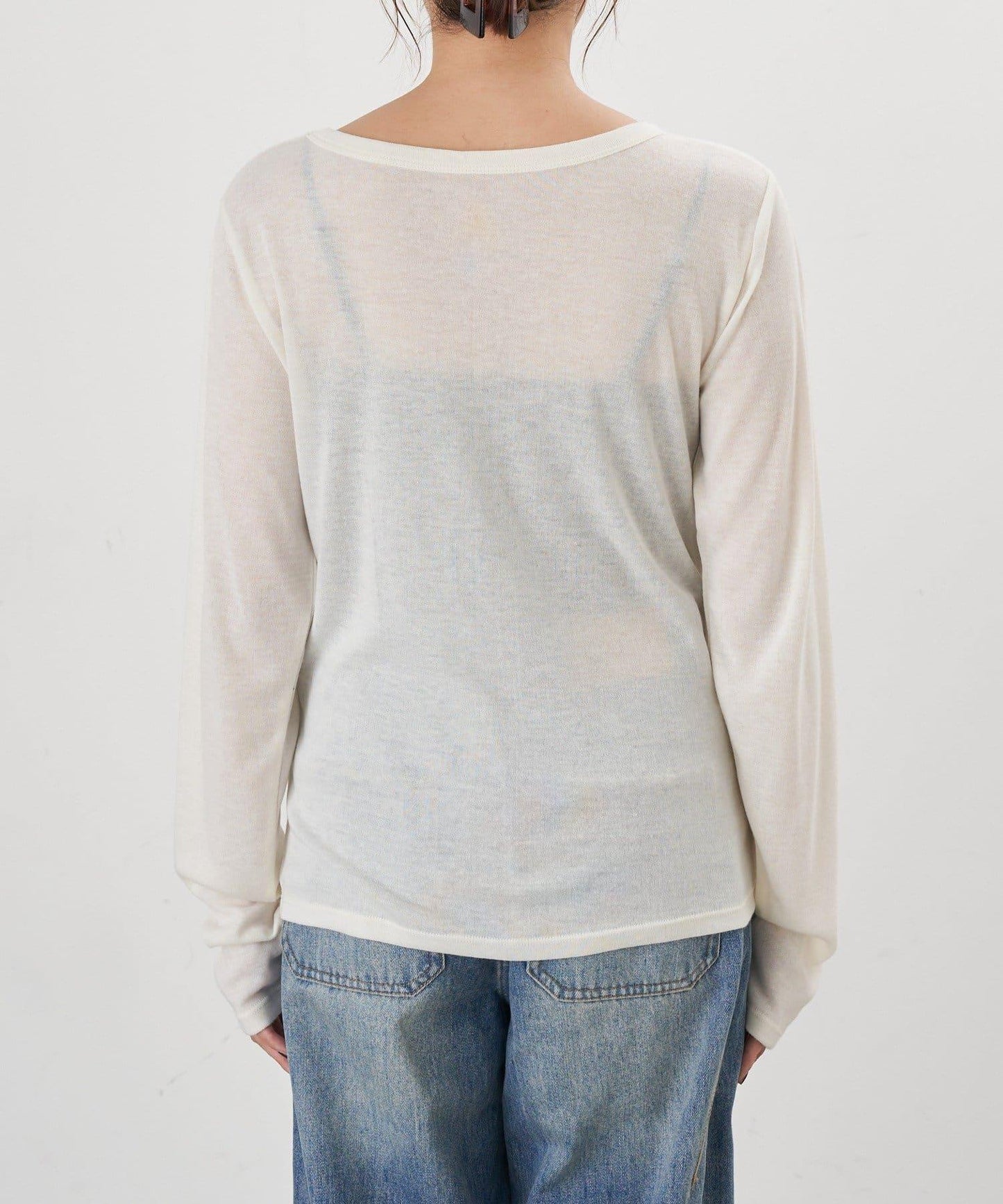 【26SS】數字印花長袖T恤