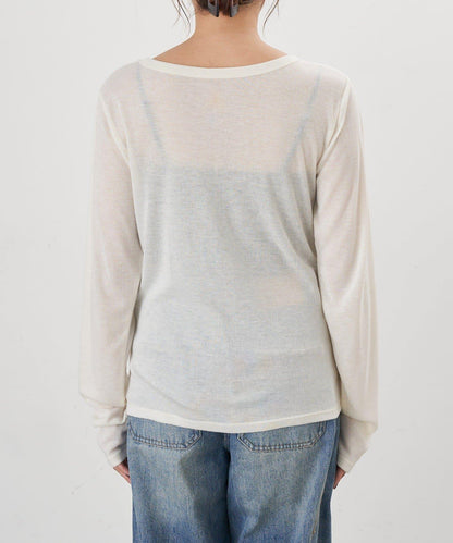 【26SS】數字印花長袖T恤