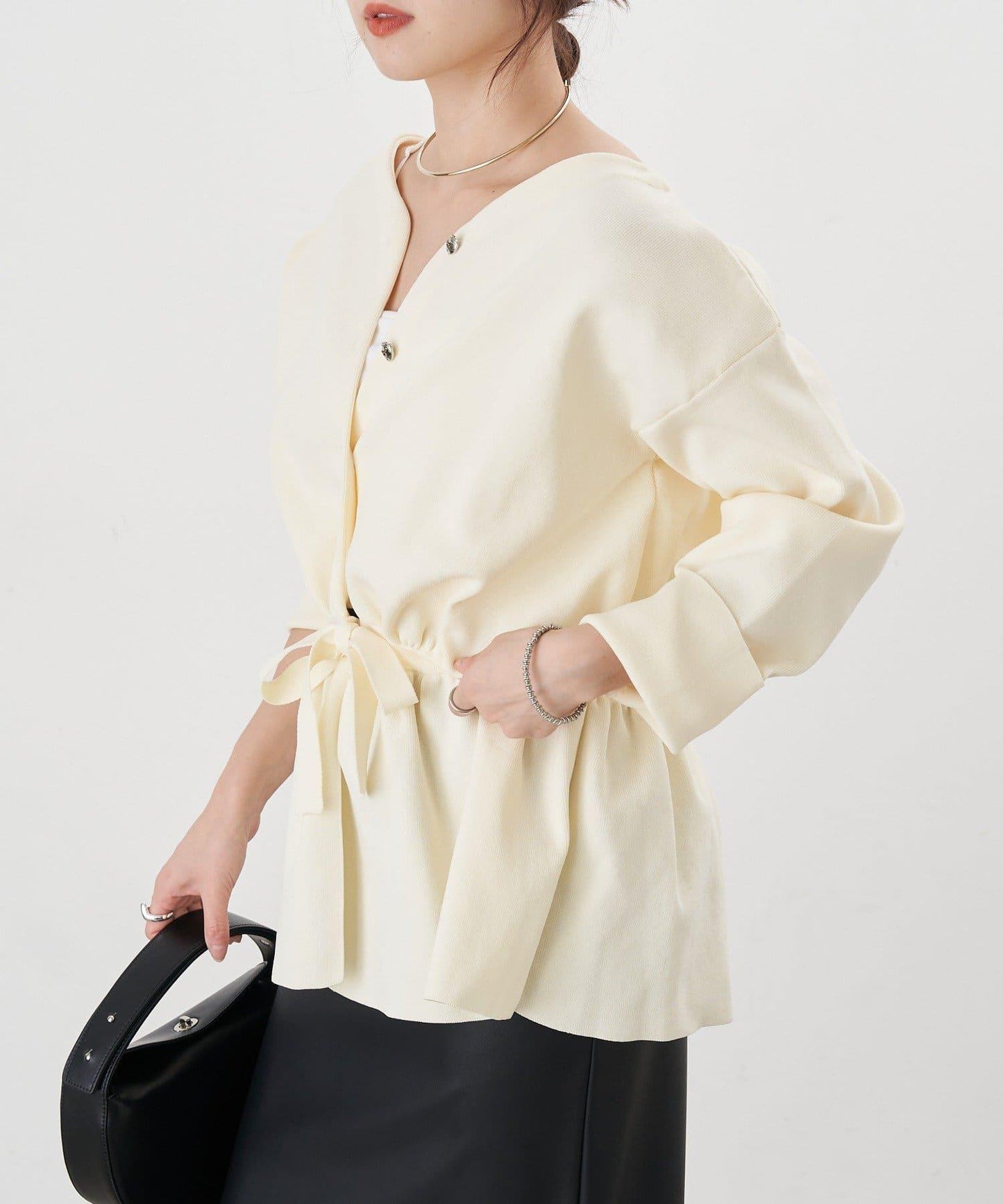 【26SS】3WAY荷葉邊開衫