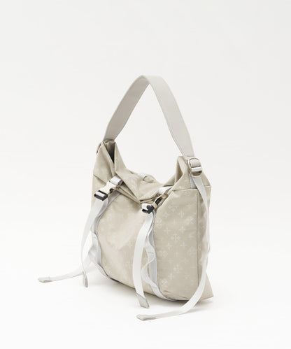 尼龍提花金屬扣中號單肩包