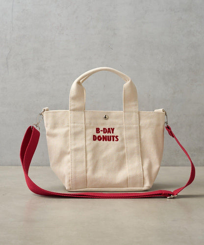 B-DAY DONUTS 帆布兩用迷你托特包