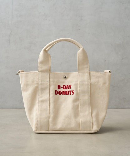 B-DAY DONUTS 帆布兩用迷你托特包