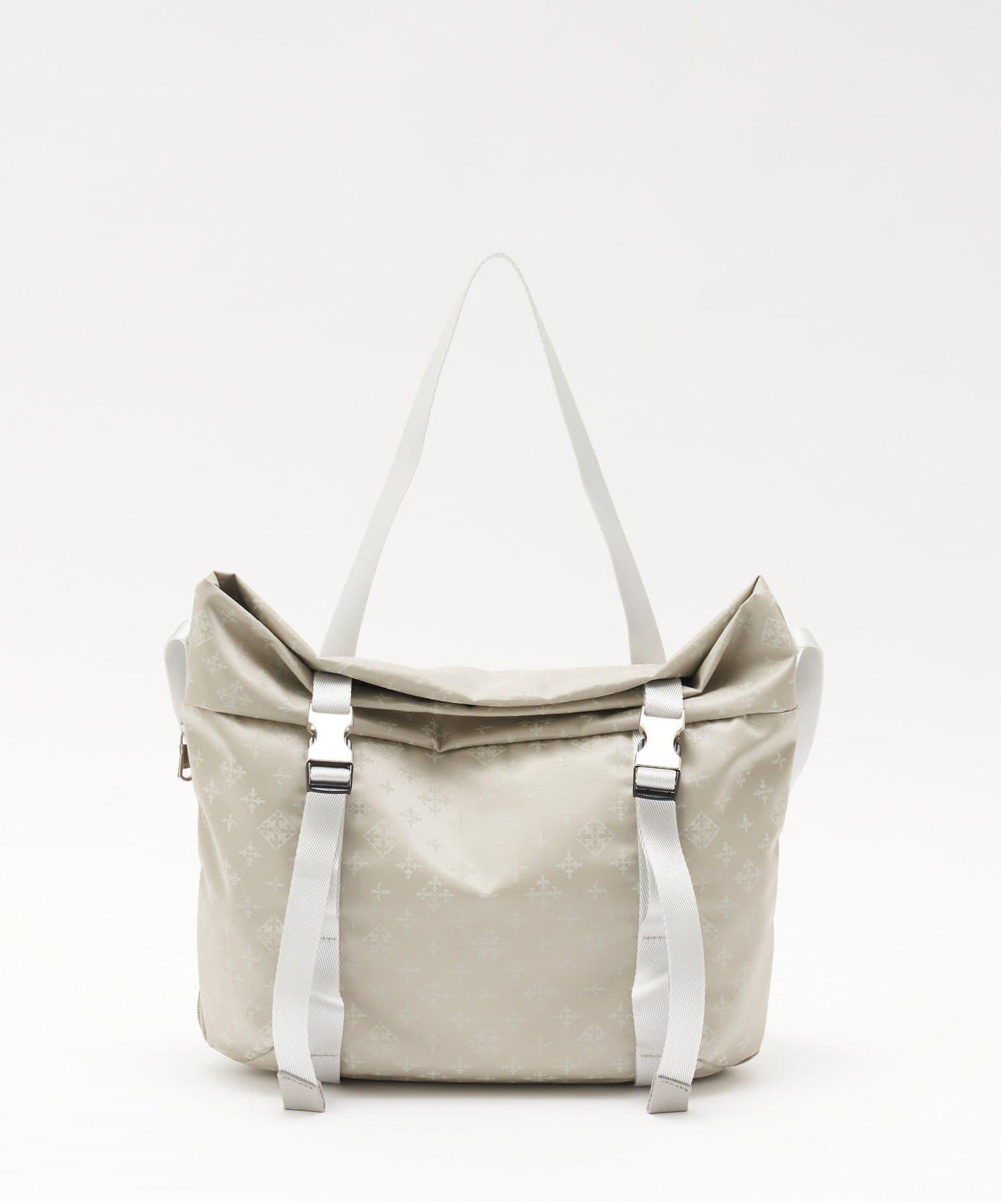 尼龍提花金屬扣中號單肩包