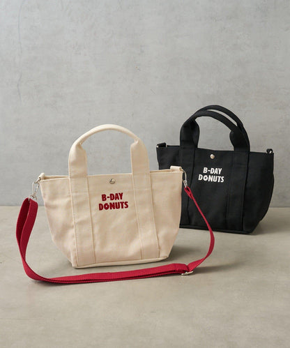 B-DAY DONUTS 帆布兩用迷你托特包