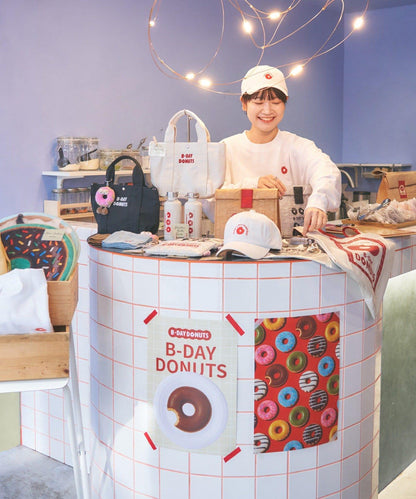 B-DAY DONUTS 帆布兩用迷你托特包