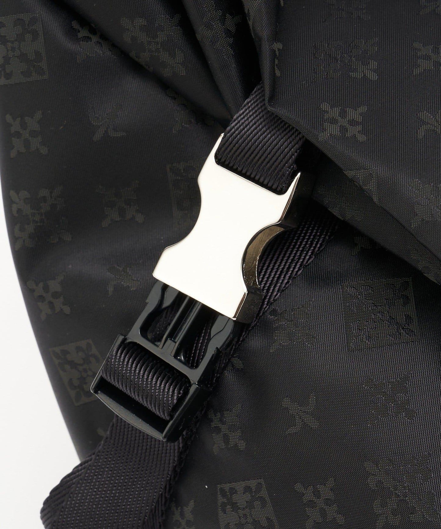 尼龍提花金屬扣單肩包 L