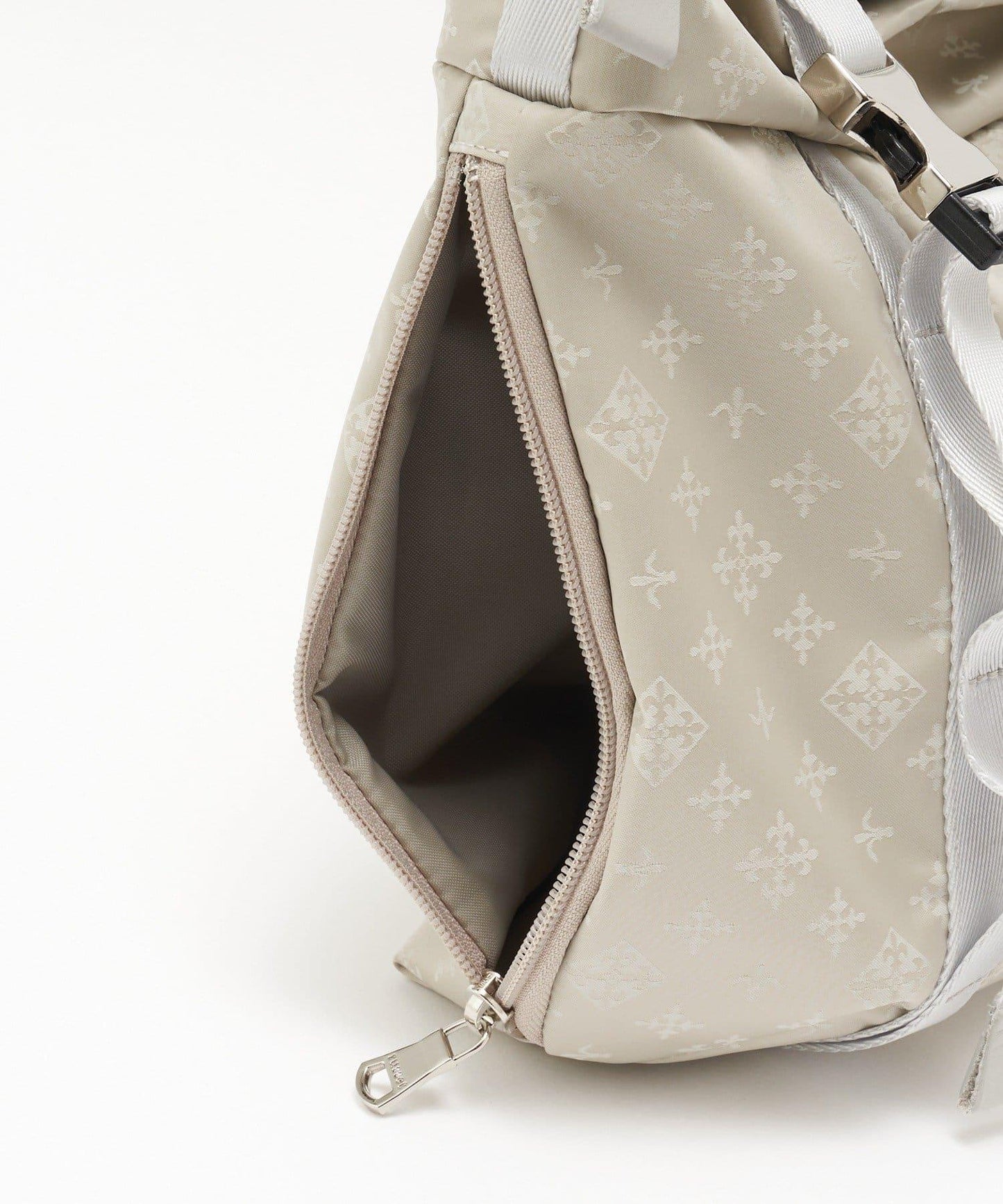 尼龍提花金屬扣中號單肩包