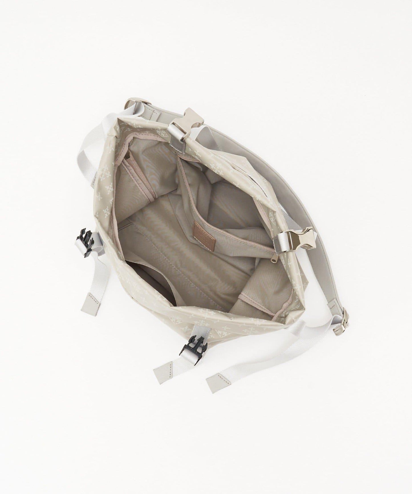 尼龍提花金屬扣中號單肩包