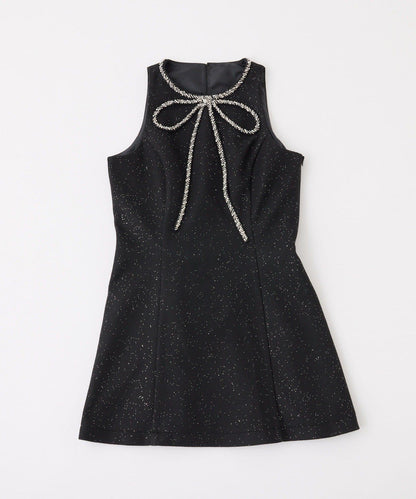 【Twinkle Collection】蝴蝶結迷你連衣裙