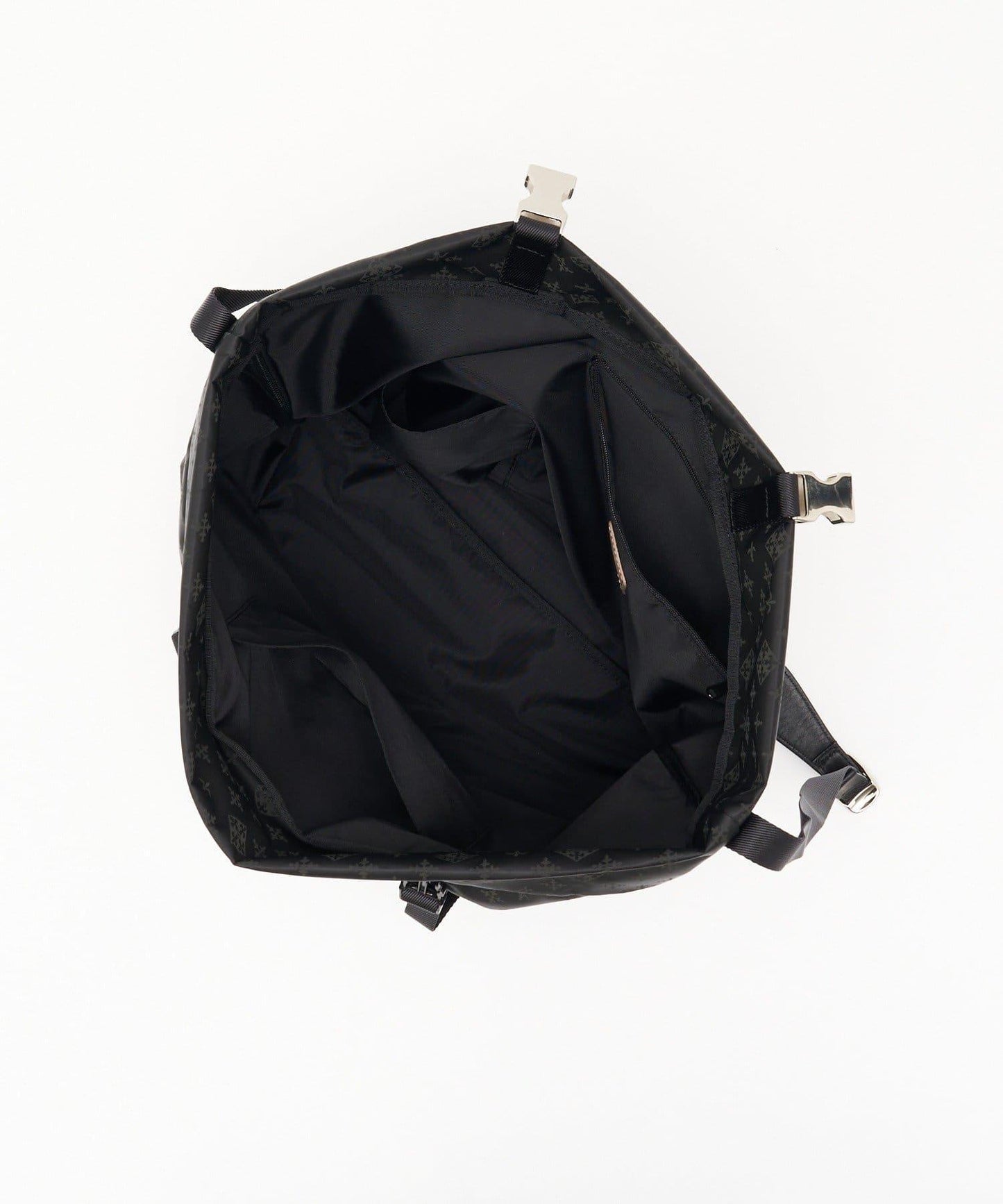 尼龍提花金屬扣單肩包 L