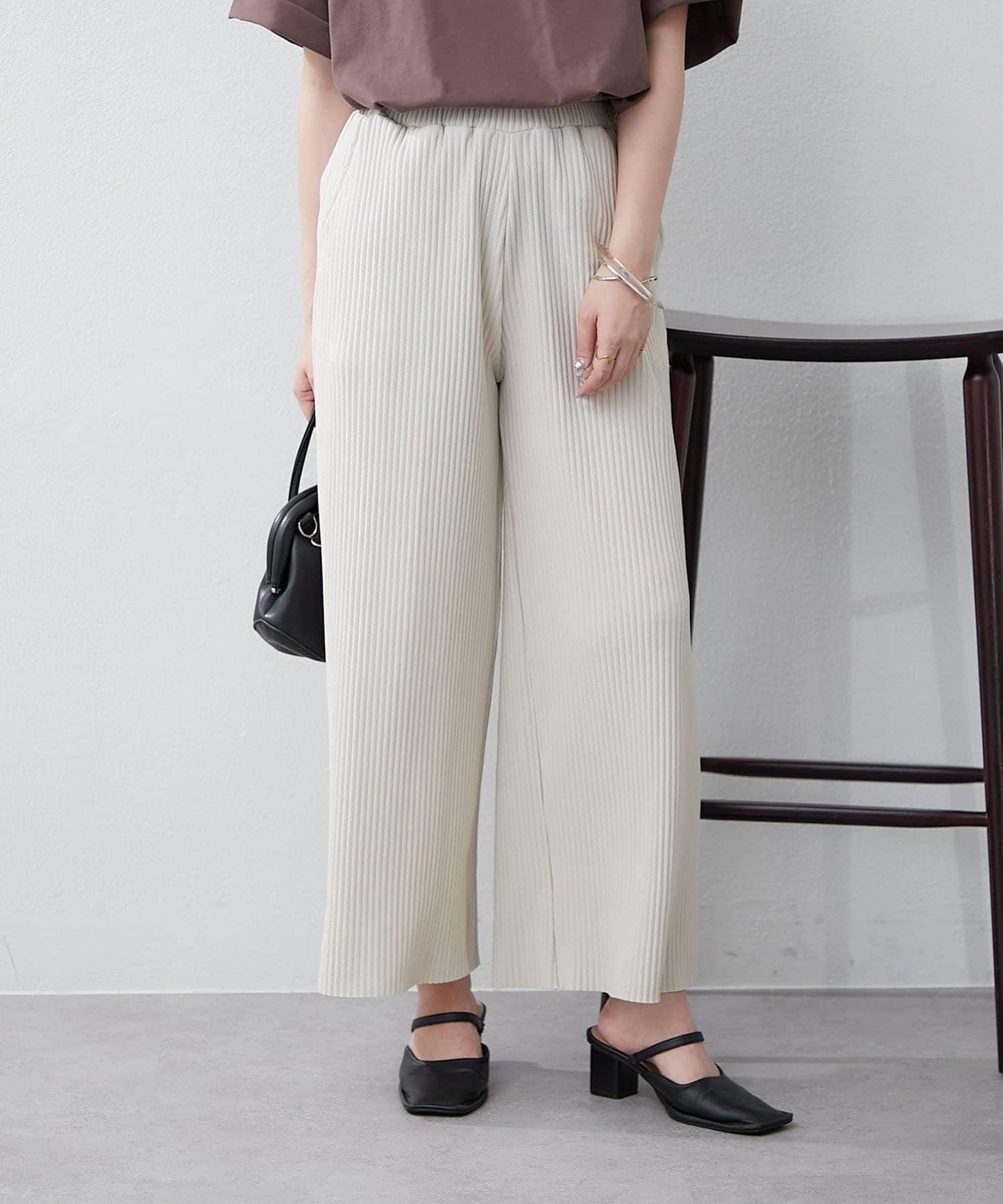 【RMAF】剪裁百褶長褲