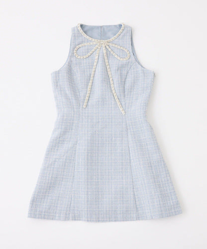 【Twinkle Collection】蝴蝶結迷你連衣裙