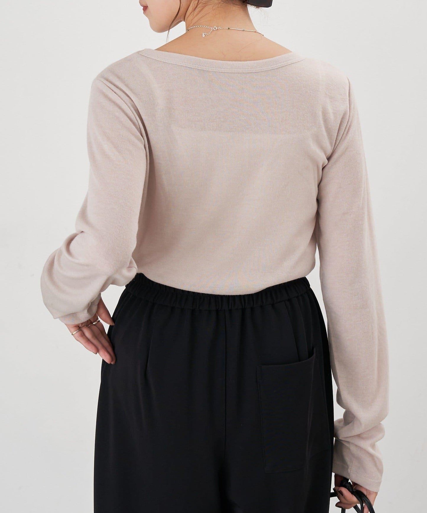 【26SS】數字印花長袖T恤