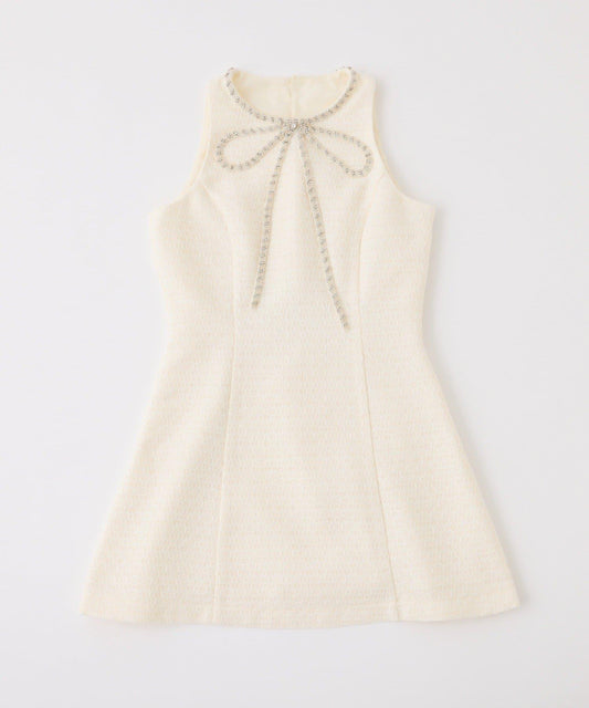 【Twinkle Collection】蝴蝶結迷你連衣裙