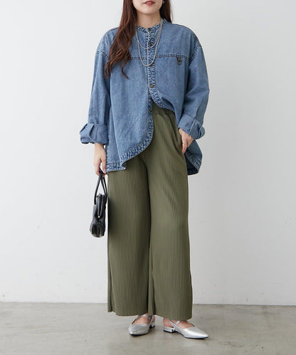 【RMAF】剪裁百褶長褲