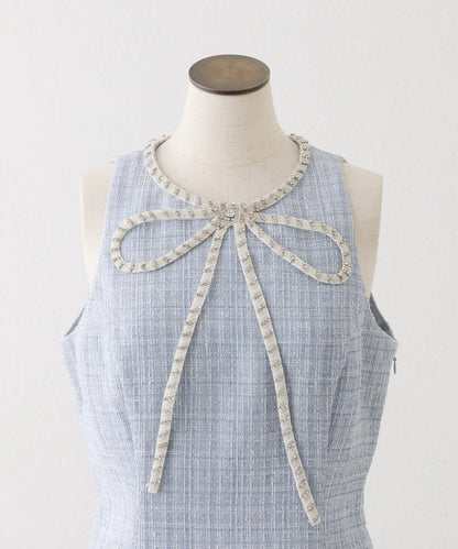 【Twinkle Collection】蝴蝶結迷你連衣裙