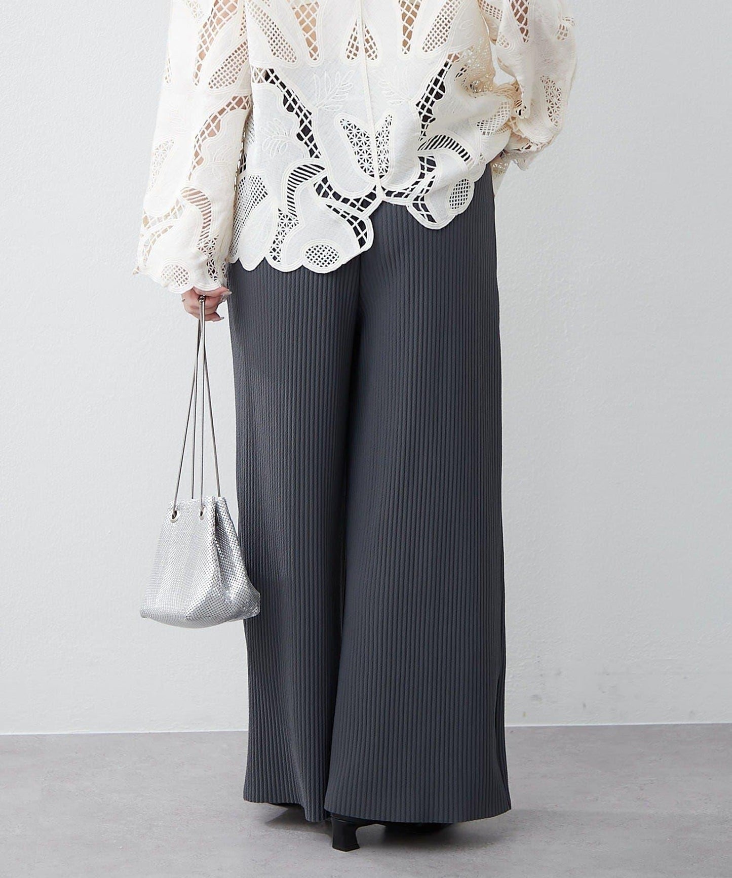 【RMAF】剪裁百褶長褲