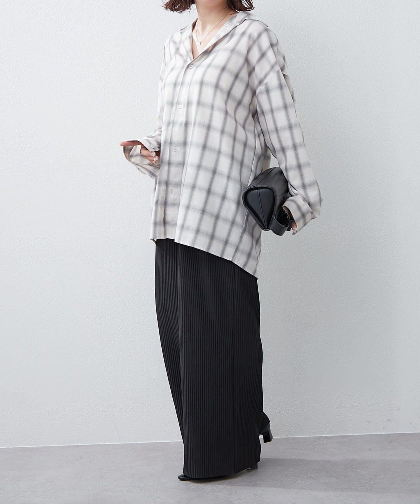 【RMAF】剪裁百褶長褲