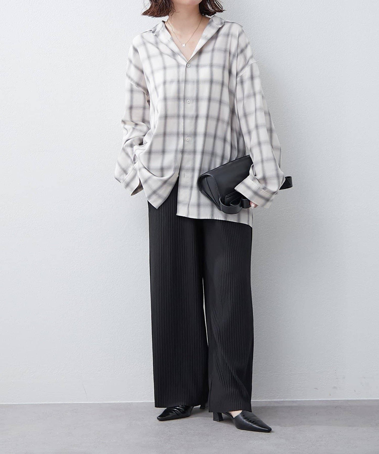 【RMAF】剪裁百褶長褲