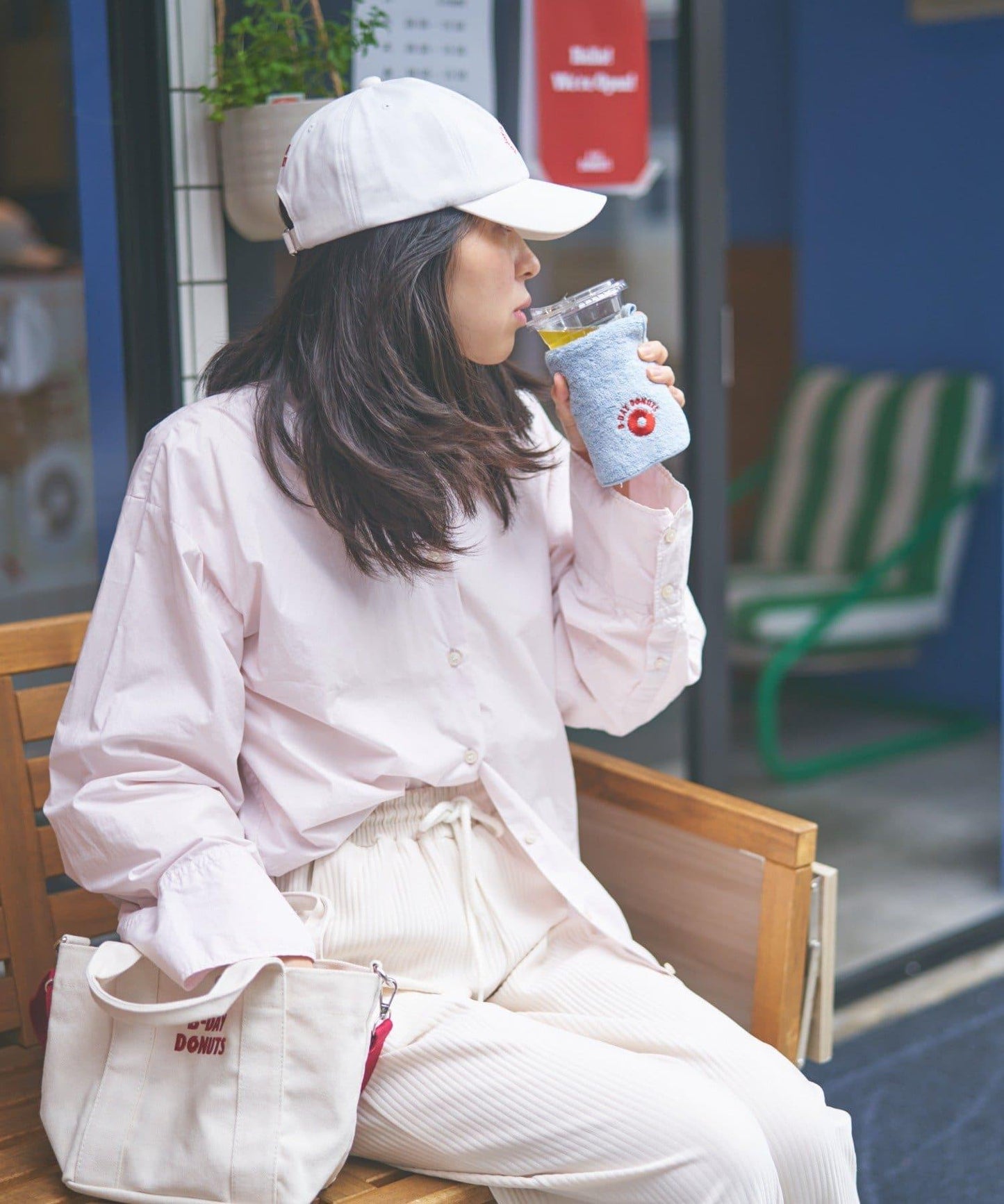 B-DAY DONUTS 刺繡毛巾手帕