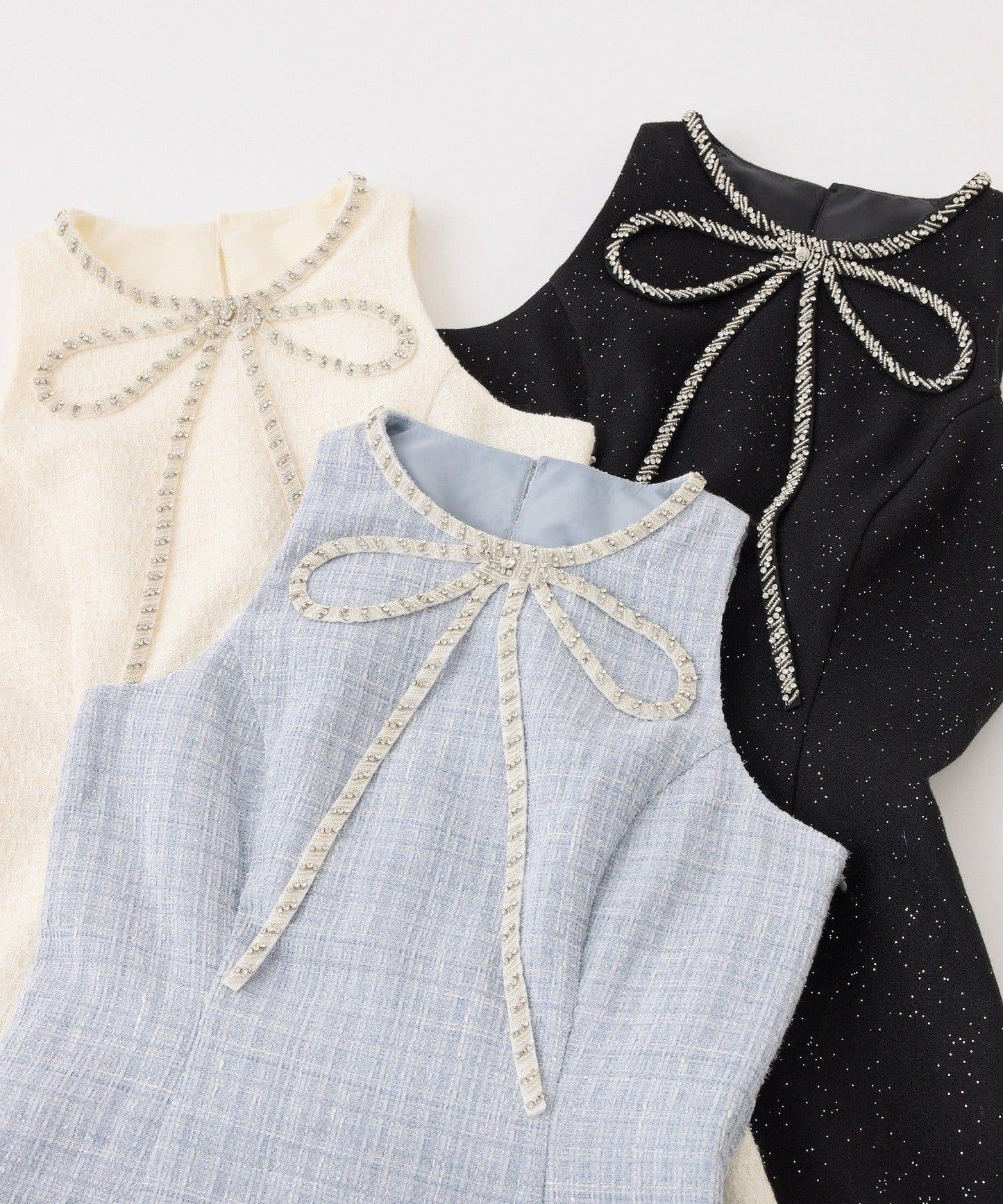 【Twinkle Collection】蝴蝶結迷你連衣裙