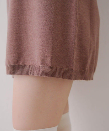 2套裝♪【RMAF】珍珠紐扣開衫+針織連衣裙