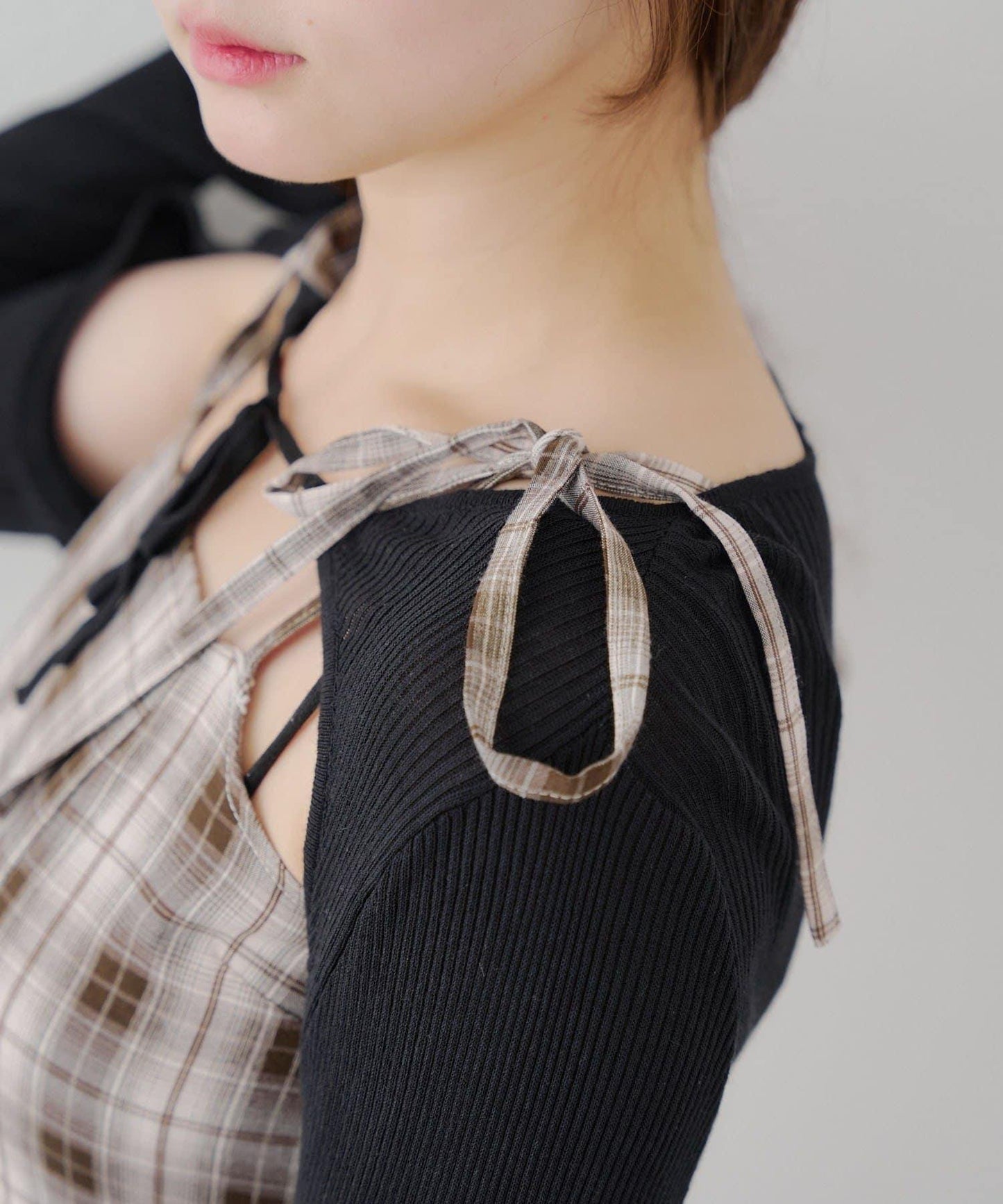 2套裝♪【RMAF】短款開衫&迷你連衣裙