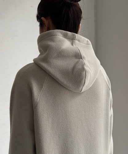 連帽針織連衣裙