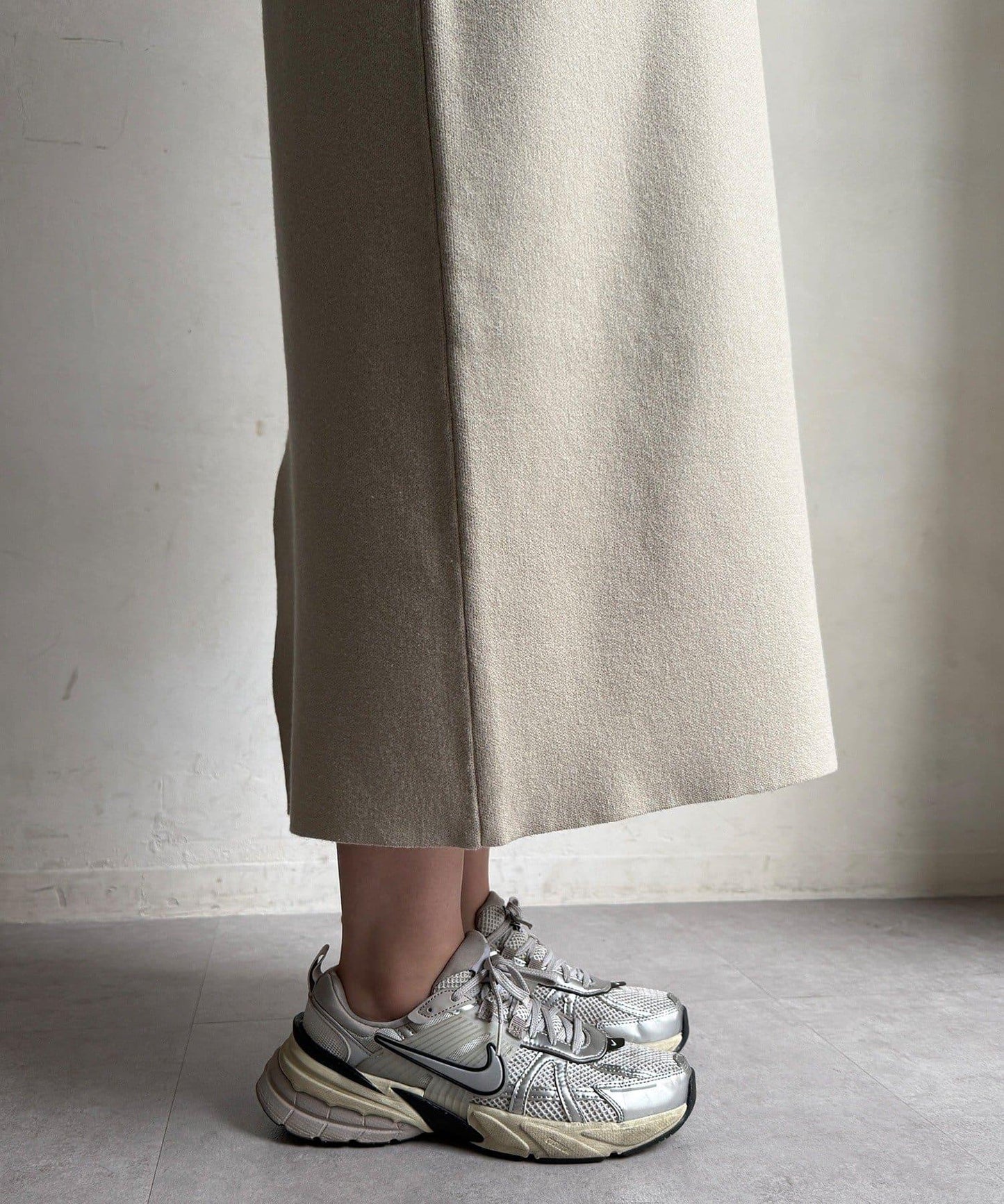 連帽針織連衣裙