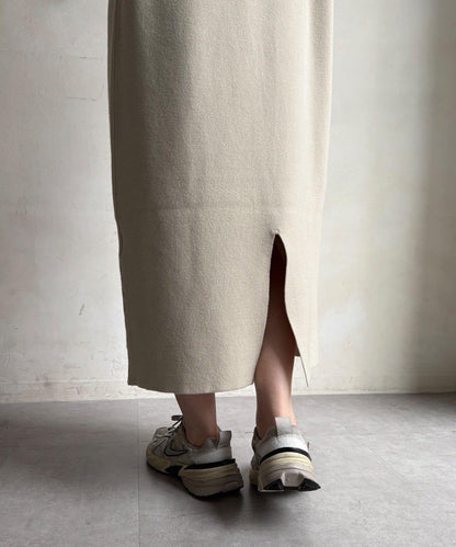 連帽針織連衣裙