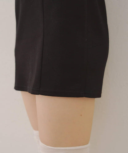 【RMAF】拼接單肩迷你連衣裙