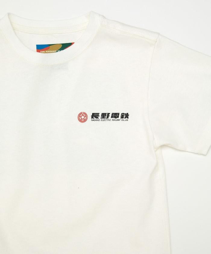 「長野電鐵」照片T恤 兒童款