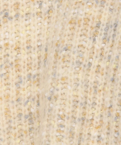 彩色紗點針織套頭衫