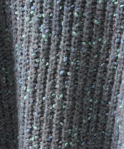 彩色紗點針織套頭衫